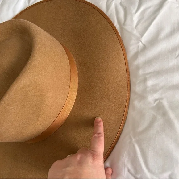 Lack of Color Wide Brim Women’s Australian Wool Hat 57cm Medium Boho Clean Girl - Picture 3 of 11